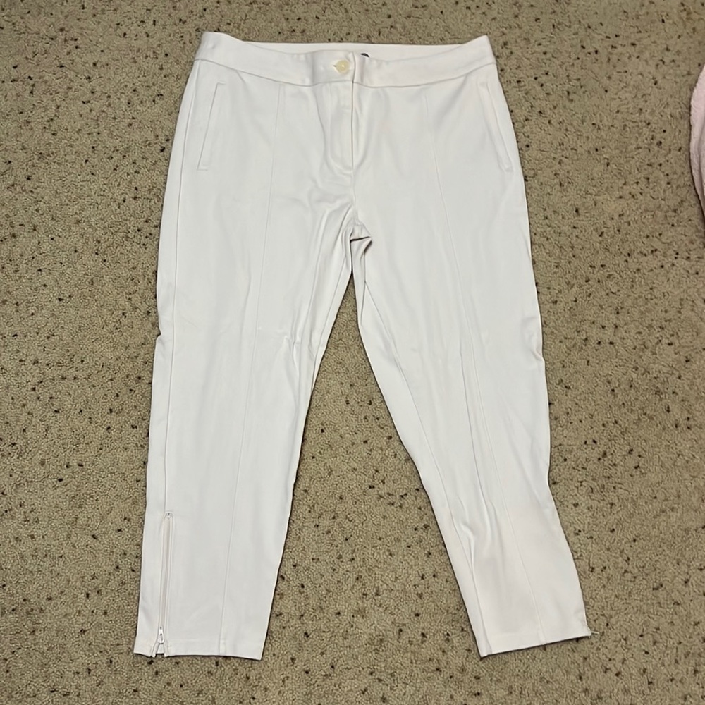 Betabrand White  Dress Pants